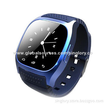 Fashionable Bluetooth Watch for Mobile Phones, Built-in GPS/Mic/Speaker/G-sensor